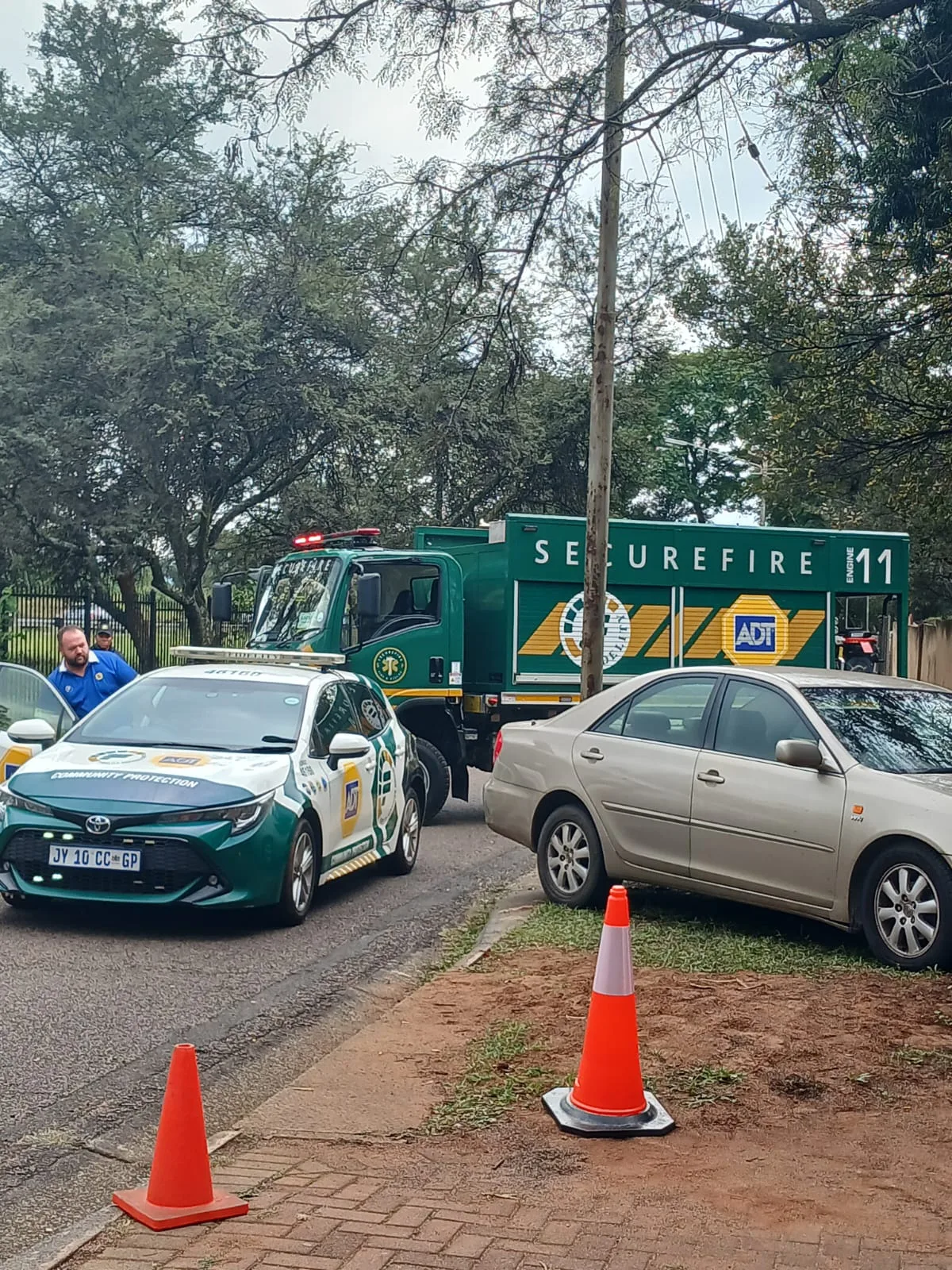 Nooddiensdemonstrasie