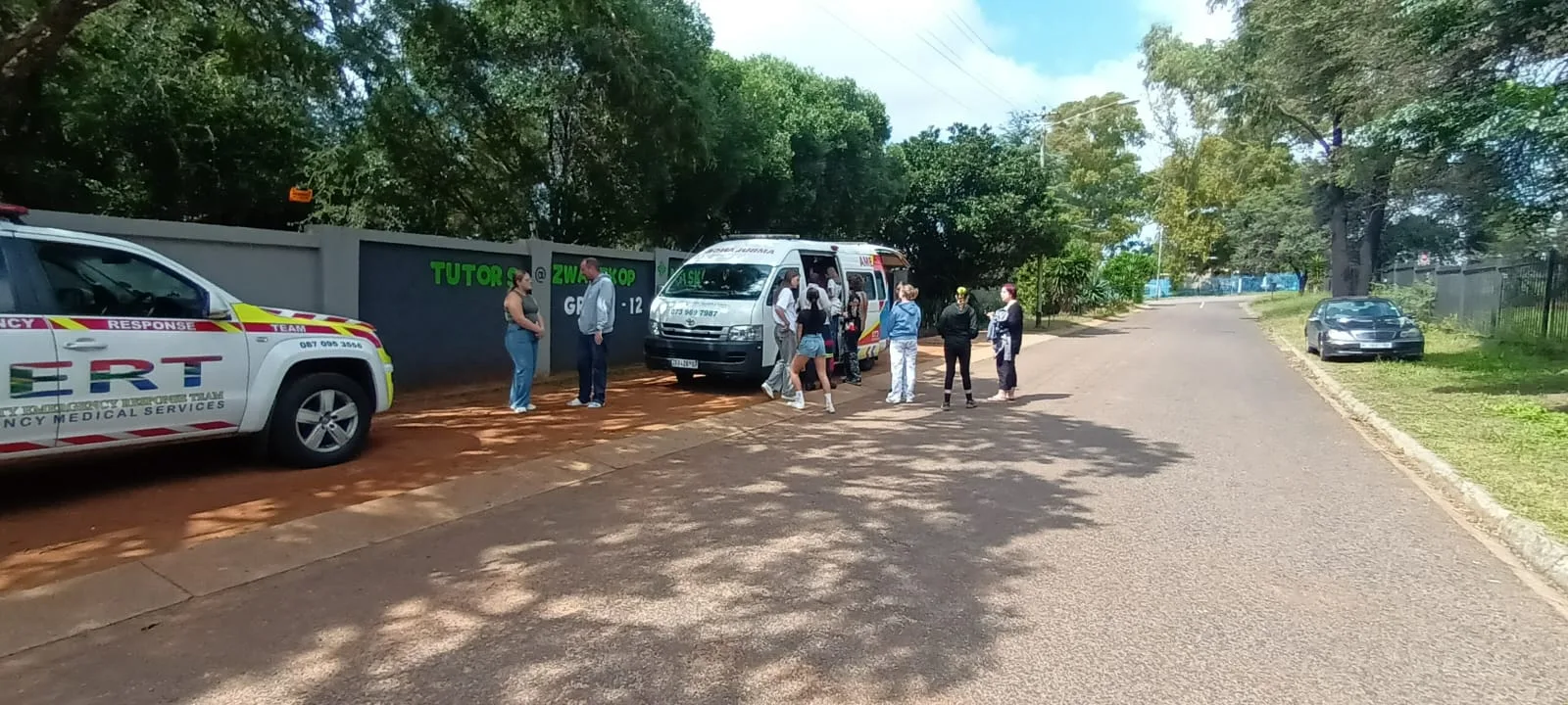 Nooddiensdemonstrasie